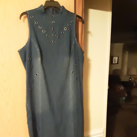 Blue Jean Dress - Picture 1 of 2